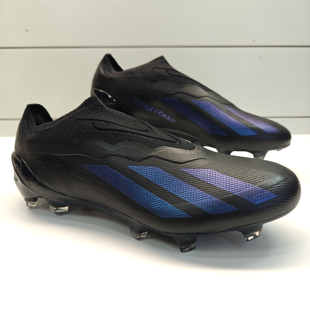 Adidas X Crazyfast.1 Laceless FG Nightstrike Pack Soccer cleats size Men's 7